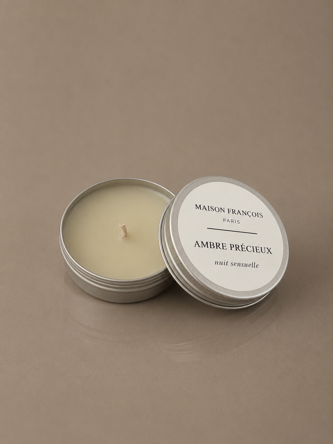 Bougie de Voyage - Ambre Précieux 40g