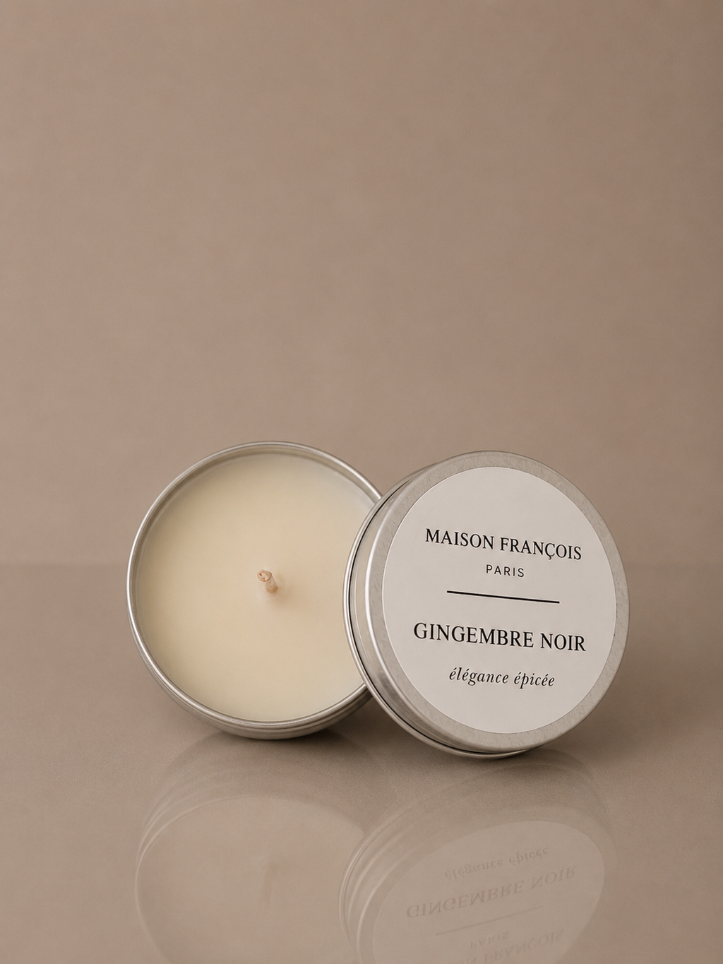 Bougie de Voyage - Gingembre Noir 40g